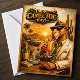 Happy Camel Toe Day! — Funny Birthday Card by Chris Tutty
