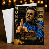 The Only Cash in This Card Is on the Cover. Happy Birthday! — Cash Card by Chris Tutty