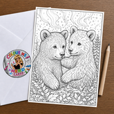 Dancing with the Stars – Colour Me Nerd Card – Art by Chris Tutty