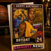 Legend on the Court. Forever in Our Hearts. — Kobe Bryant Platinum Card by Chris Tutty