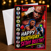 Happy Burthday Sethy Beeth! — Mike Tyson’s Punch-Out!! Card by Chris Tutty