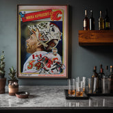 'The Wall" Mikka Kiprusoff portrait by Chris Tutty (Miikka)