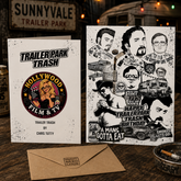 Trailer Park Boys Birthday Card – Happy Trailer Park Trash Birthday – Art by Chris Tutty
