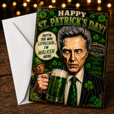 Outta the Way, Leprecaun… I’m Walken Here! — Happy St. Patrick’s Day Card by Chris Tutty