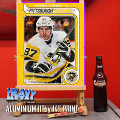 Sidney Crosby Canvas Art - Sid the Kid by Chris Tutty