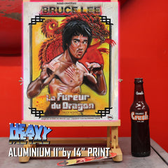 Bruce Lee Canvas Art by Chris Tutty - Enter The Dragon Martial Arts Legend