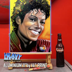 Michael Jackson Canvas Art by Chris Tutty - King of Pop Iconic Talent