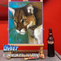 Cougar Canvas Art - Cochrane Cougar by Chris Tutty