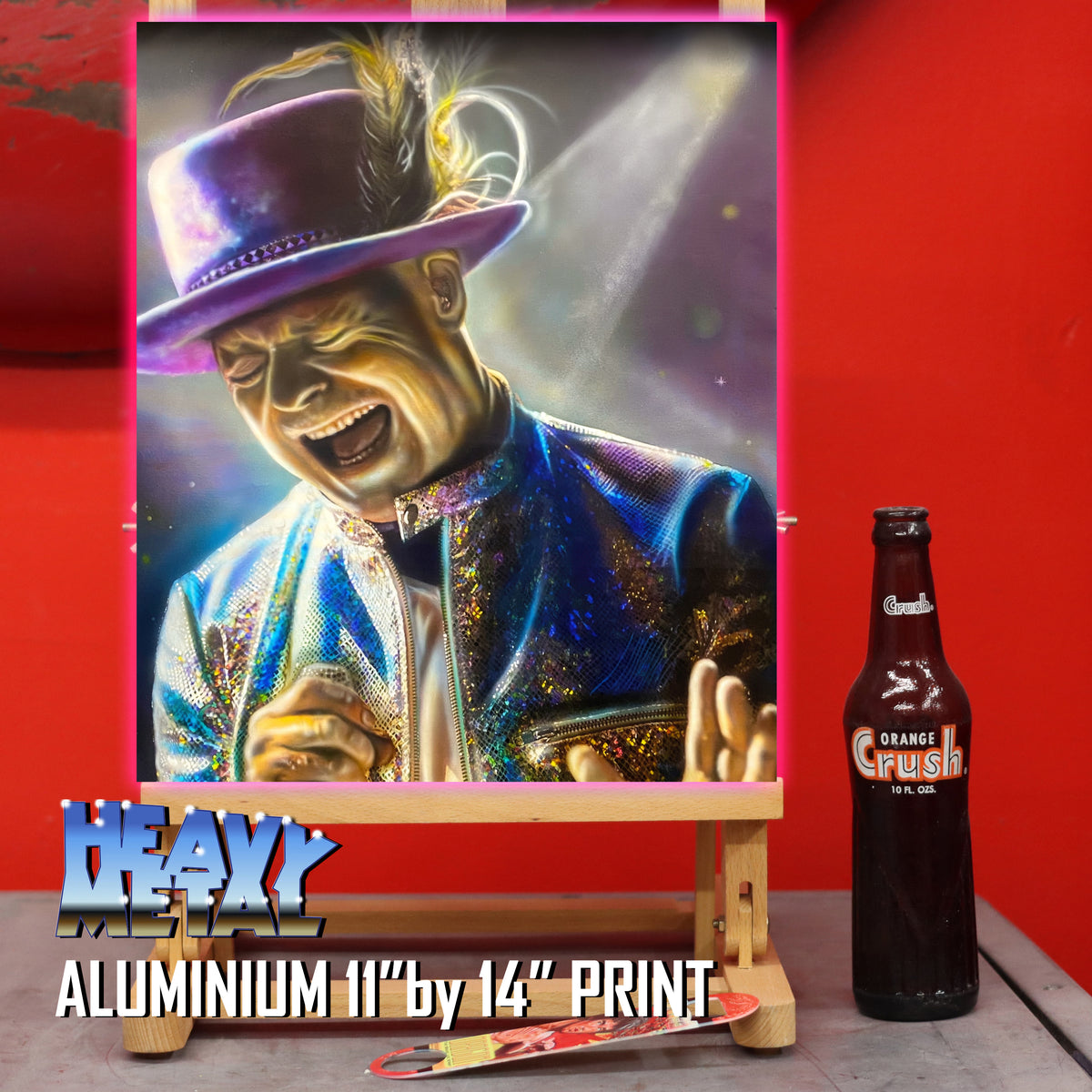 Gord Downie Canvas Art by Chris Tutty - Encore Tragically Hip Canadian Rock