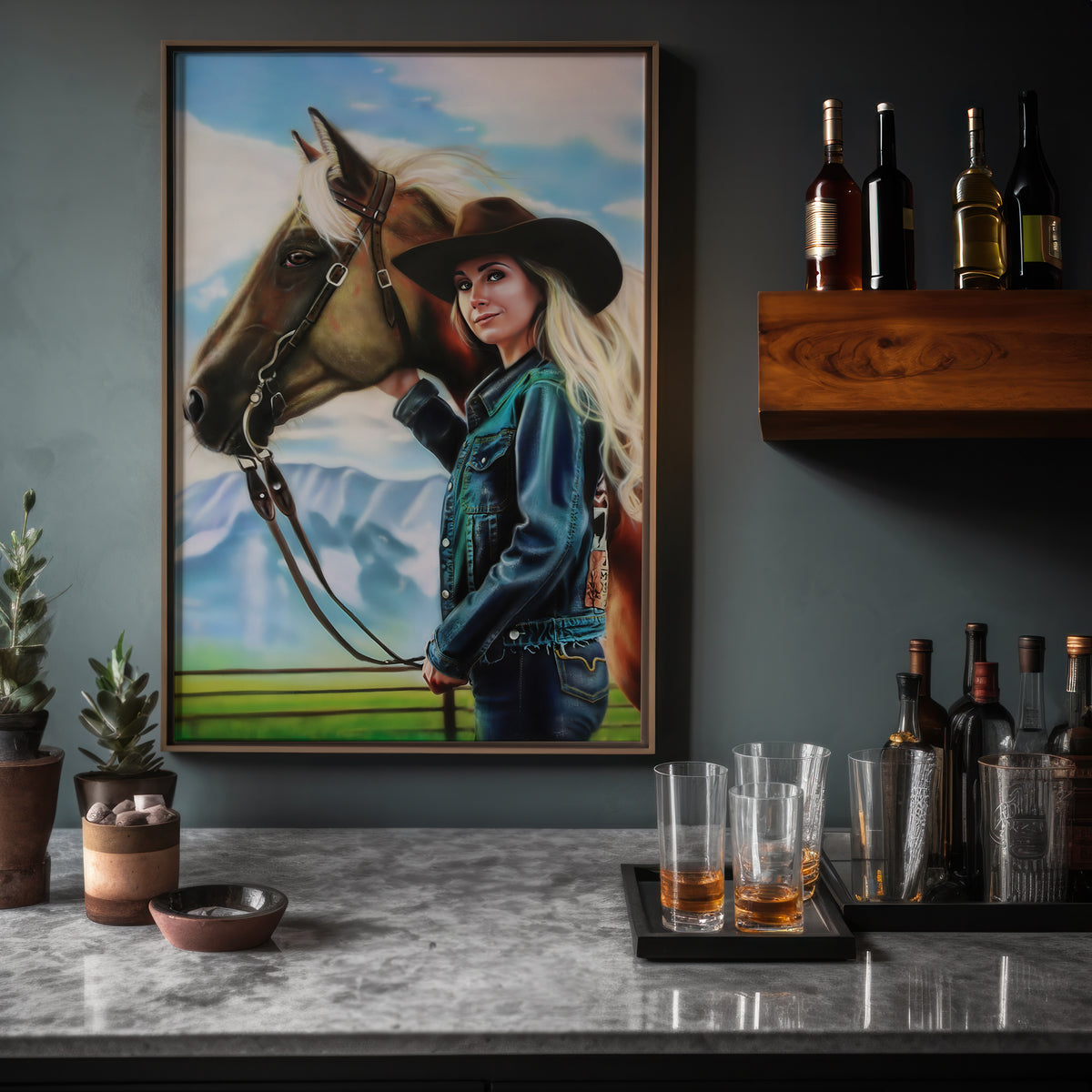 "Strength in Stillness " Amber Marshall portrait by Chris Tutty