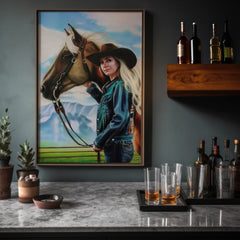 "Strength in Stillness " Amber Marshall portrait by Chris Tutty