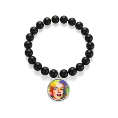 Monroe Matte Onyx Bracelet
