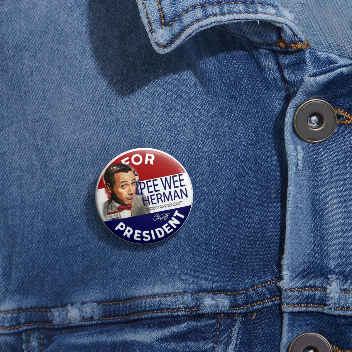 Custom Pin Buttons