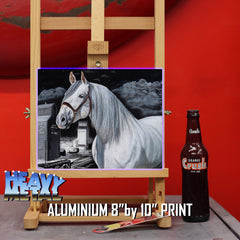 Whitey the horse by Chris Tutty