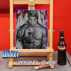 Tupac Shakur Canvas Art by Chris Tutty - Thug Life Hip Hop Legend Portrait