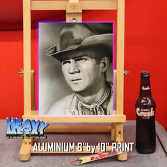 Steve McQueen Canvas Art - Cowboy King of Kool by Chris Tutty