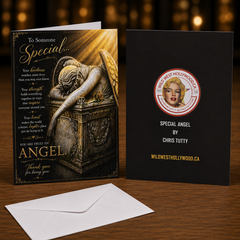 To Someone Special — You Are Truly an Angel. Thank You for Being You. — Card by Chris Tutty
