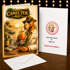 Happy Camel Toe Day! — Funny Birthday Card by Chris Tutty