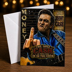 The Only Cash in This Card Is on the Cover. Happy Birthday! — Cash Card by Chris Tutty