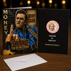 The Only Cash in This Card Is on the Cover. Happy Birthday! — Cash Card by Chris Tutty