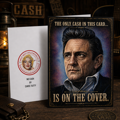 The Only Cash in This Card… Is on the Cover. Happy Birthday! — No Cash Card by Chris Tutty