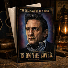The Only Cash in This Card… Is on the Cover. Happy Birthday! — No Cash Card by Chris Tutty