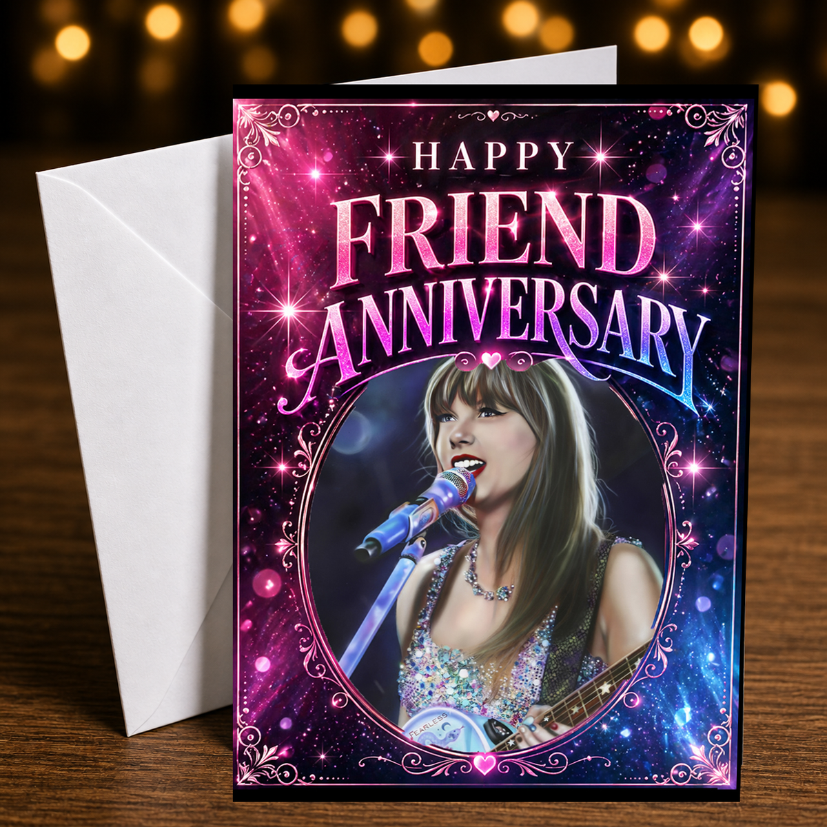 Happy Friend Anniversary! — Friend Anniversary Card Taylor Swift  by Chris Tutty