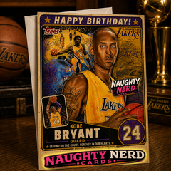 Legend on the Court. Forever in Our Hearts. — Kobe Bryant Platinum Card by Chris Tutty