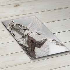 Humboldt Horse Canvas Art - Wings of Hope by Chris Tutty