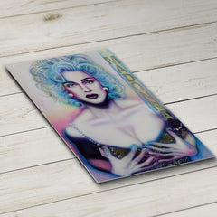 Madonna Canvas Art by Chris Tutty - Queen of Pop Portrait