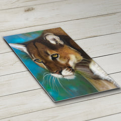 Cougar Canvas Art - Cochrane Cougar by Chris Tutty
