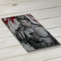 Tupac Shakur Canvas Art by Chris Tutty - Thug Life Hip Hop Legend Portrait
