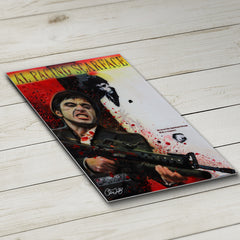 Al Pacino Canvas Art by Chris Tutty - Say Hello to My Little Friend Scarface