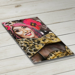 Shania Twain Canvas Art by Chris Tutty - Chic Serenade Country Queen