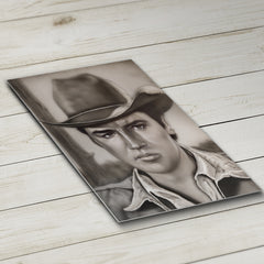 Elvis Presley Canvas Art - Cowboy Elvis by Chris Tutty