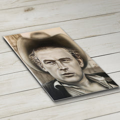 James Dean Canvas Art - Classic Cowboy Collection by Chris Tutty