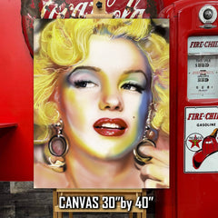 Marilyn Monroe Portrait by Chris Tutty