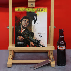 Al Pacino Canvas Art by Chris Tutty - Say Hello to My Little Friend Scarface