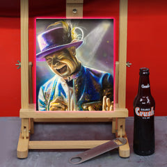Gord Downie Canvas Art by Chris Tutty - Encore Tragically Hip Canadian Rock