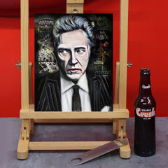Christopher Walken Canvas Art by Chris Tutty - Walken in Calgary Actor