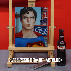 "A Calgarian Legacy" Christopher Reeves Portrait By Chris Tutty