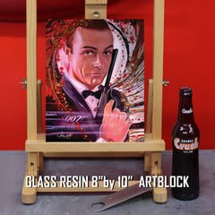 Sean Connery Canvas Art by Chris Tutty - The Essence of 007 James Bond