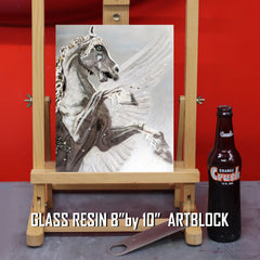 Humboldt Horse Canvas Art - Wings of Hope by Chris Tutty