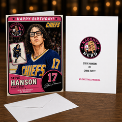 Old Time Hockey. No Regrets. — Steve Hanson Card by Chris Tutty