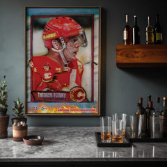 Theo Fleury portrait by Chris Tutty