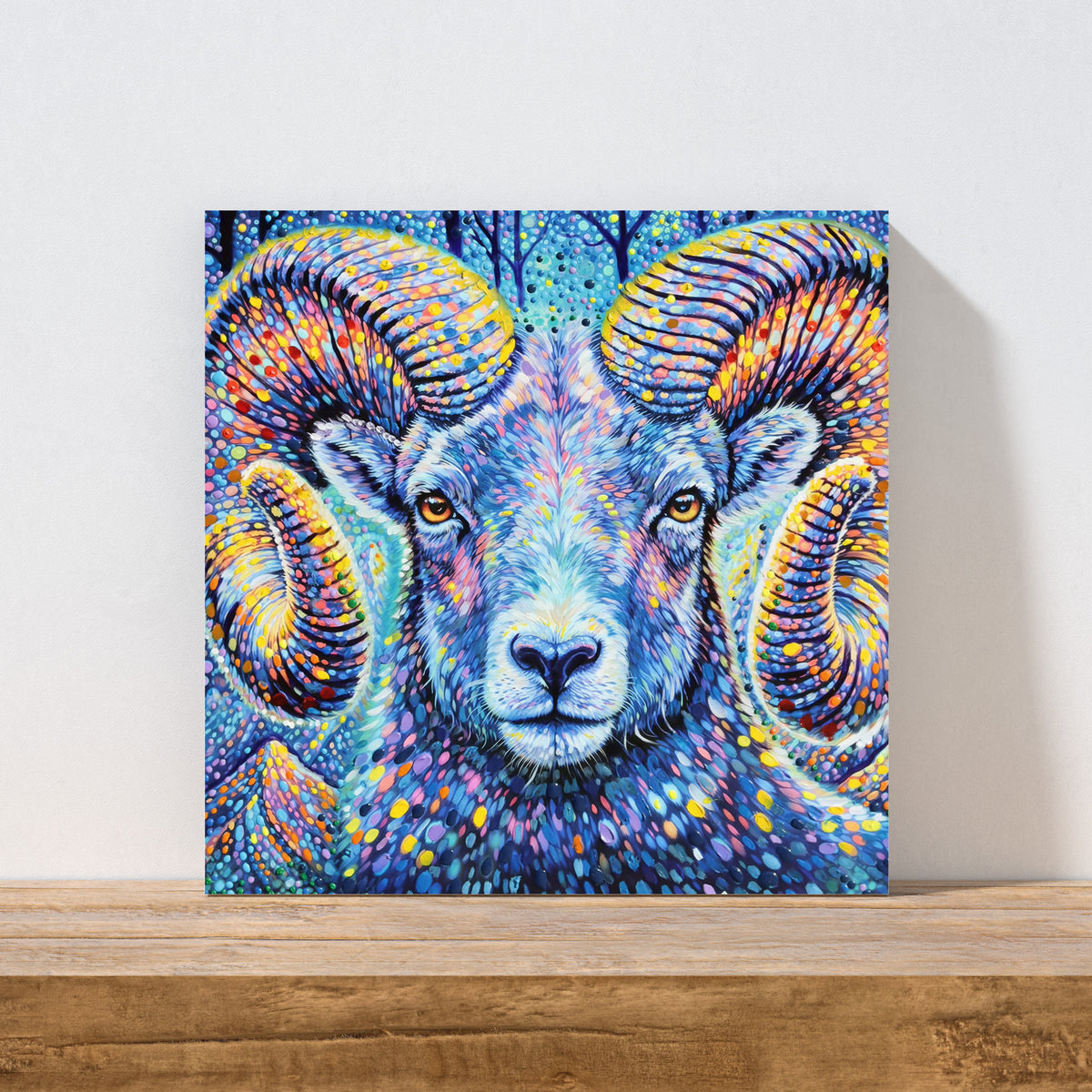 "Electric Ram" Bighorn Sheep  by Chris Tutty