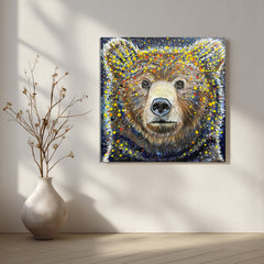 Bear Canvas Art - Jasper by Chris Tutty