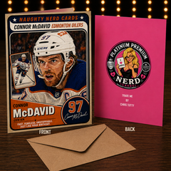 Fast. Fearless. Unstoppable. Just Like Your Birthday. — Connor McDavid Platinum Card by Chris Tutty