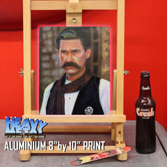 Kurt Russell Canvas Art by Chris Tutty - Wyatt Earp Western Legend
