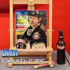 King 99 Gretzky L.A. Kings celebrity portrait by Chris Tutty